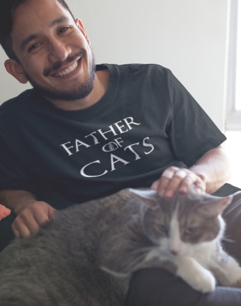 Pánske tričko Father of cats