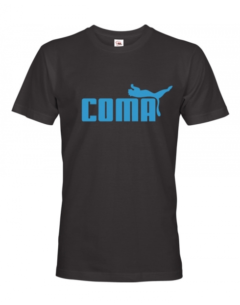 Pánské tričko s vtipným potiskem Coma