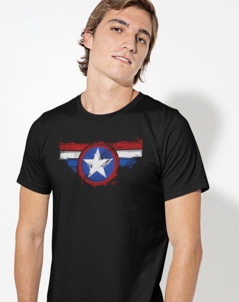 Pánske tričko Kapitán Amerika