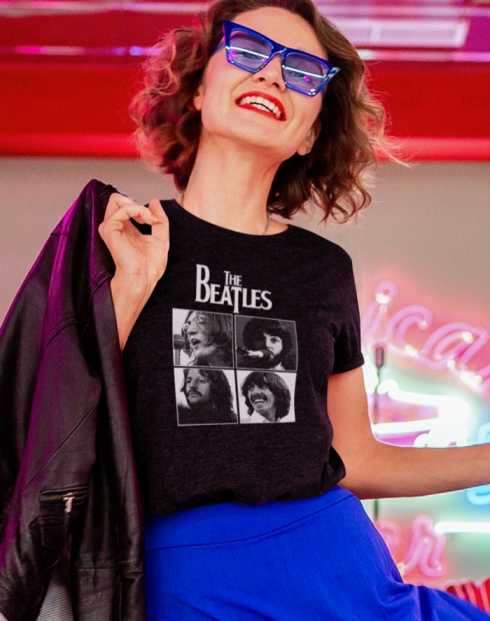 Dámske tričko The Beatles