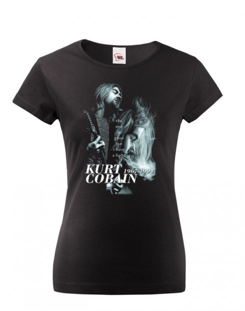 Dámske tričko Kurt Cobain