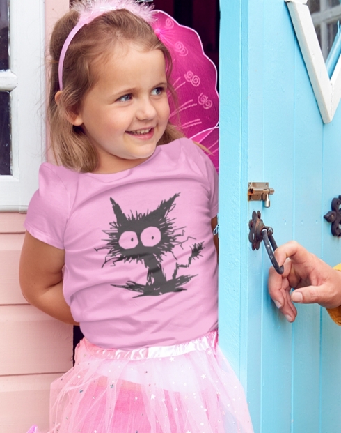 Dětské tričko kočko příšera