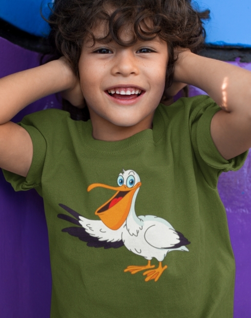 Dětské tričko Pelikán