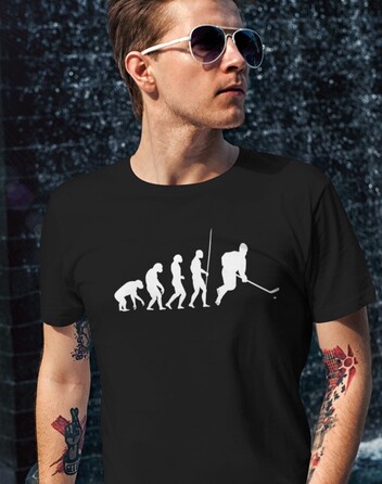 Pánske tričko Evoluce hokej