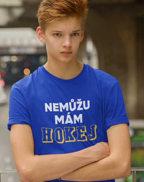 Dětské tričko Nemůžu mám hokej 2