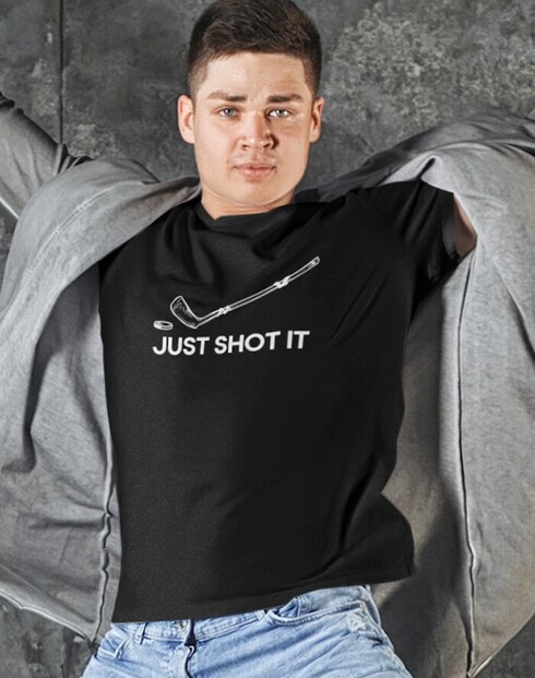 Pánske tričko Just shot it