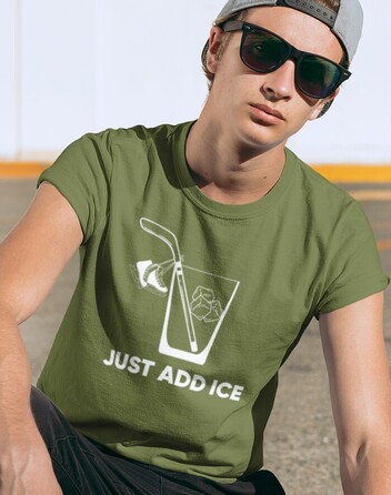 Pánske tričko Just add ice