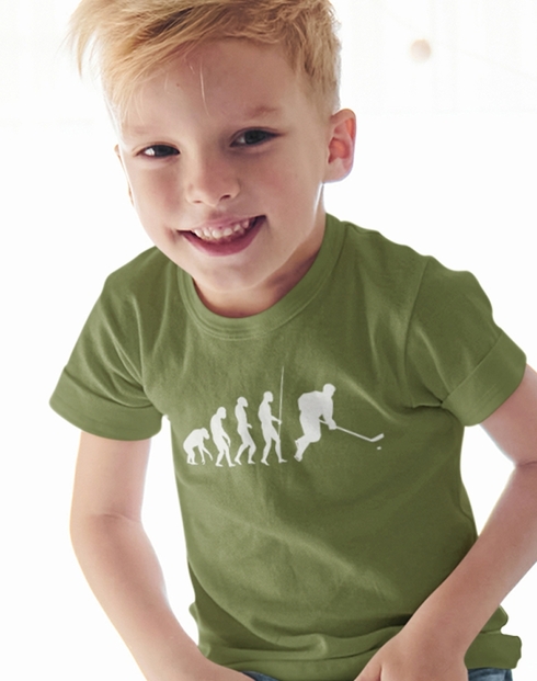 Dětské tričko Evoluce hokej