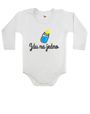Bodyčko s potiskem Jdu na jedno