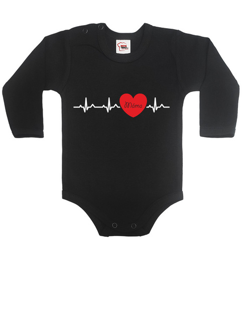 Bodyčko s potiskem Tep máma
