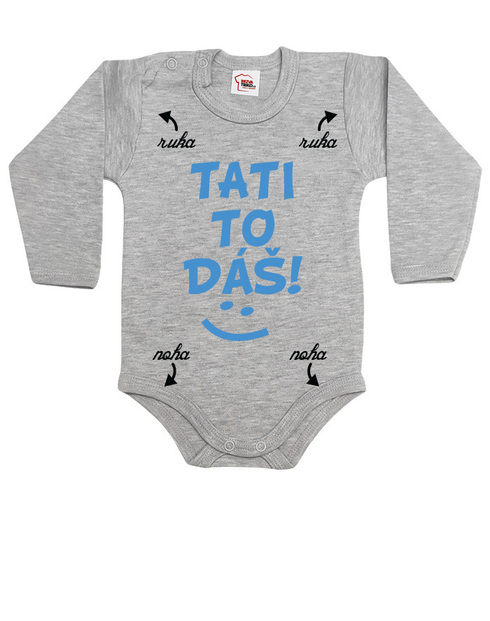 Dětské body Tati, to dáš - pro chlapečky