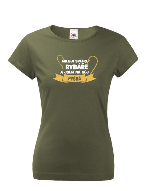 Triko miluji svého rybáře a jsem na něj pyšná