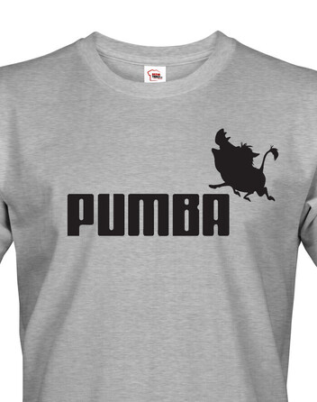 Pánské tričko s potiskem Pumba