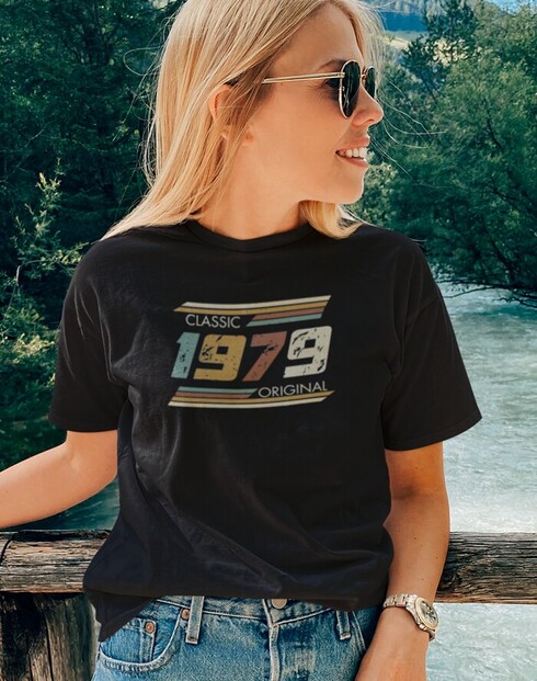 Dámské narozeninové tričko s rokem narození