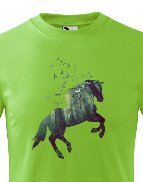 Dětské tričko Potisk koně