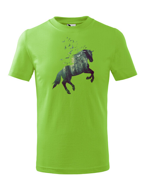 Dětské tričko Potisk koně