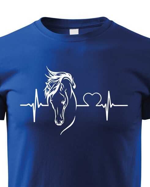 Dětské tričko s koněm Tep a kůň 2