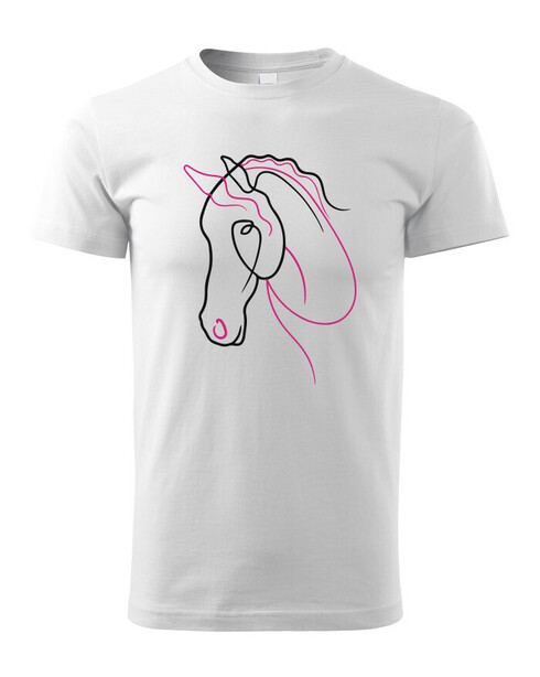 Dětské triko Silueta koně