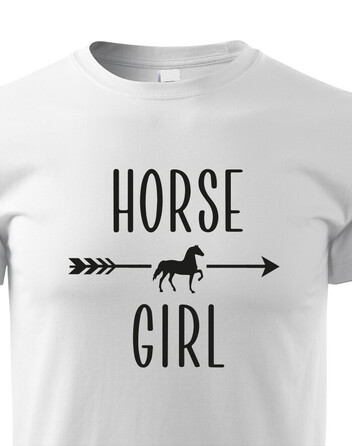Dětské tričko Horse girl