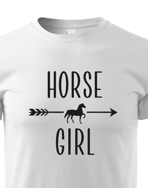 Dětské tričko Horse girl