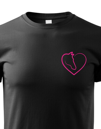 Dětské tričko Srdce na pravém místě