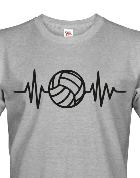 Pánské tričko Volejbal tep