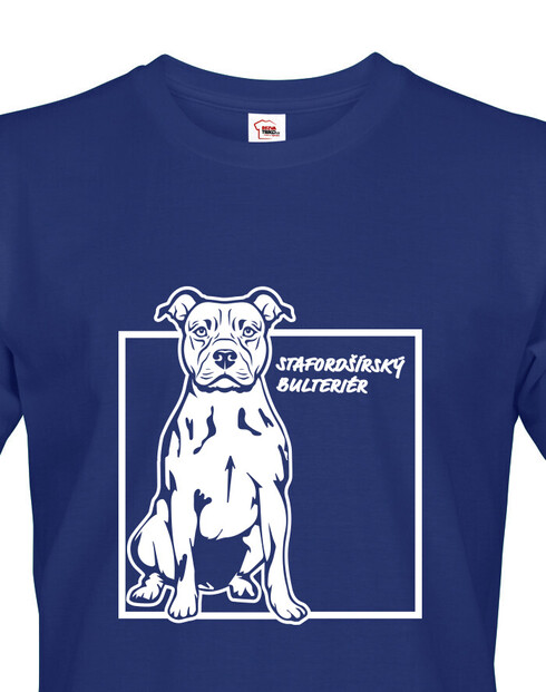 Pánské tričko Stafordširský bulteriér