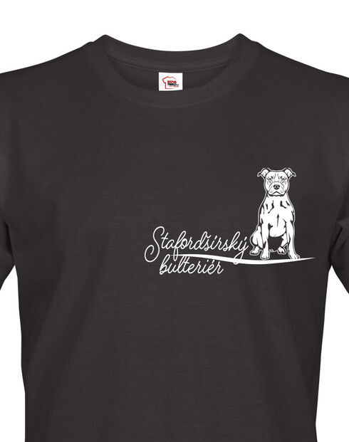 Pánské tričko Stafordšírsky bulteriér 2