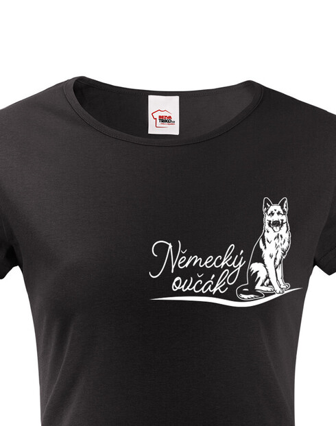 Dámské tričko Německý ovčák 2