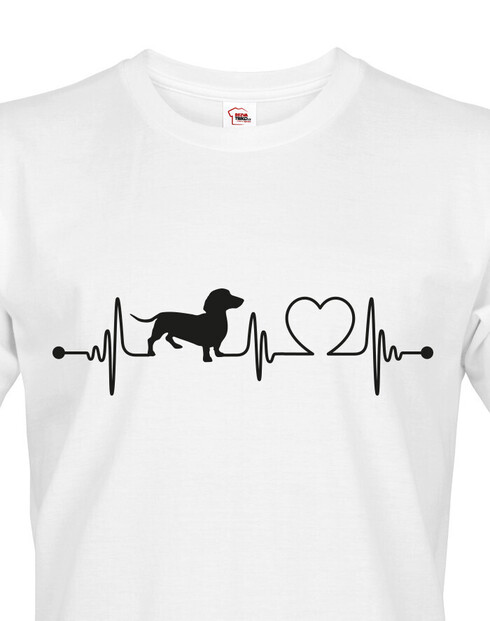 Pánské tričko Jezevčík tep