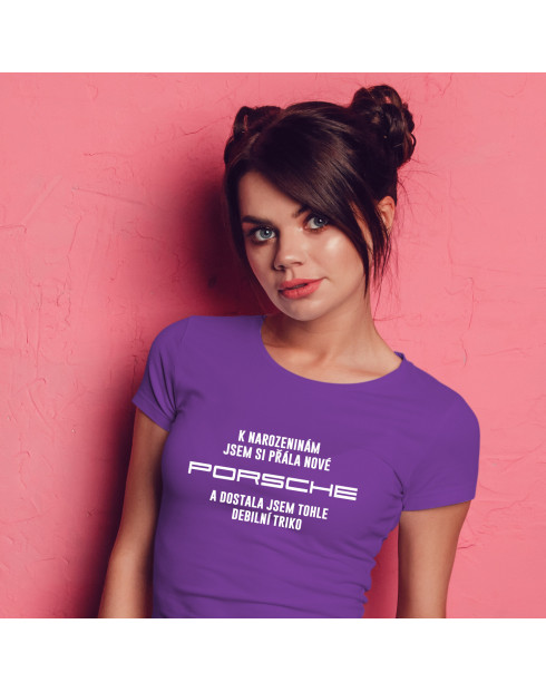 Dámské tričko k narozeninám
