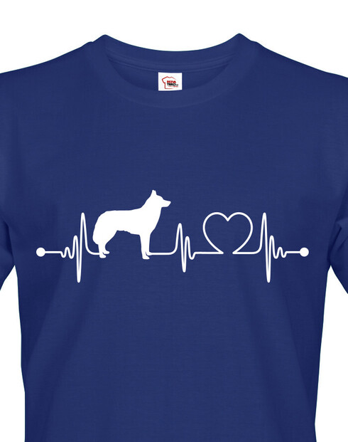 Pánské tričko Husky tep