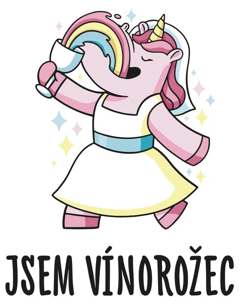 Plecháček pro milovníky vína Jsem vínorožec