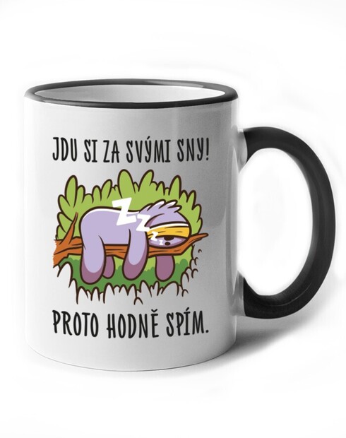 Keramický hrnek Jdu si za svými sny!