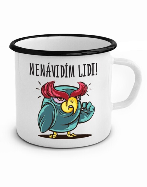 Vtipný plecháček Nenávidím lidi!