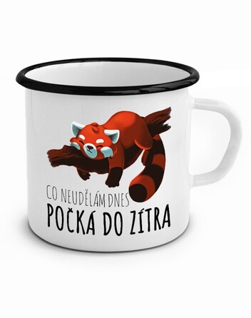 Plecháček s pandou červenou Co neudělám dnes