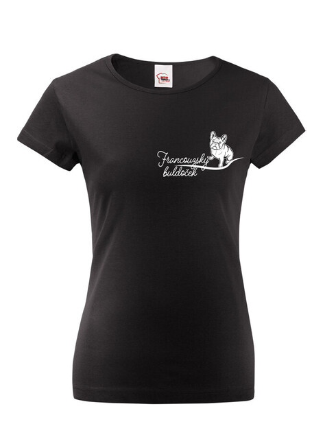 Dámské tričko Francouzský buldoček 2