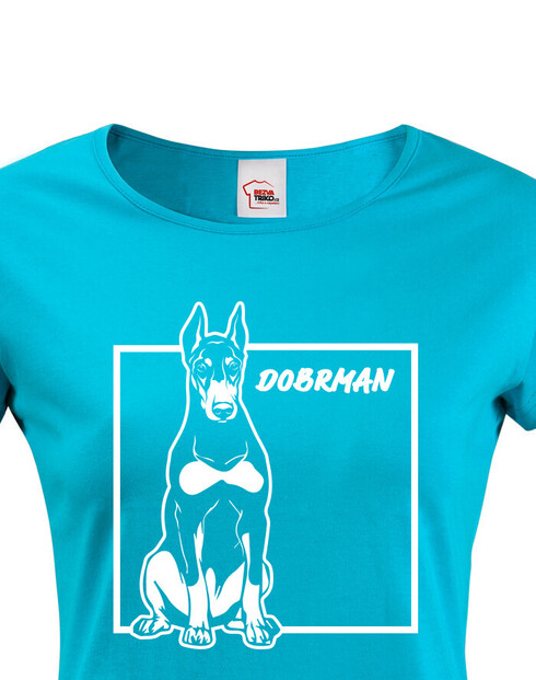 Dámské tričko Dobrman