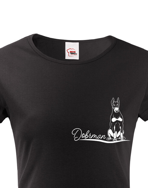 Dámské tričko Dobrman 2