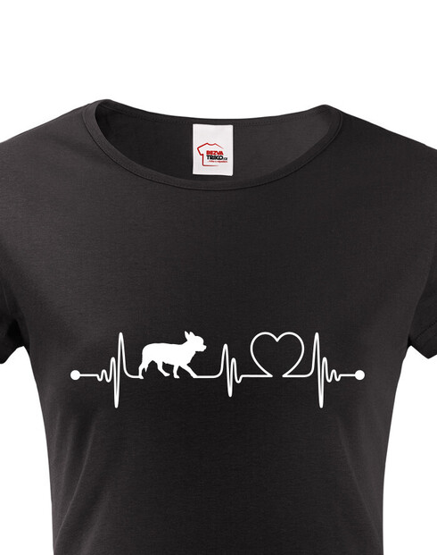 Dámské tričko Čivava tep