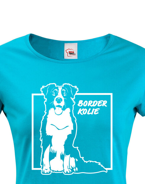 Dámské tričko Border kolie