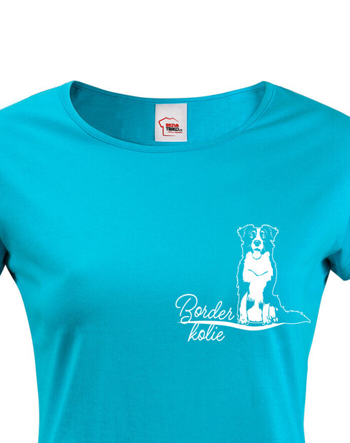 Dámské tričko Border kolie 2