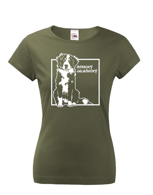 Dámské tričko Bernský salašnický pes