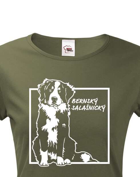 Dámské tričko Bernský salašnický pes