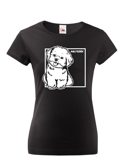 Dámské tričko Maltézák