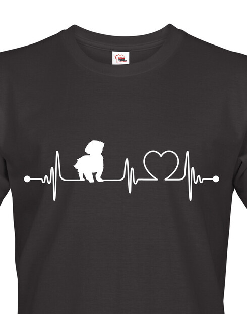 Pánské tričko Maltézák tep