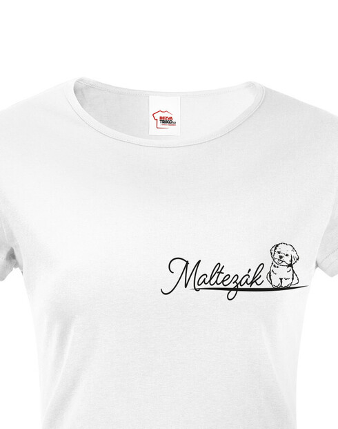 Dámské tričko Maltézák 2