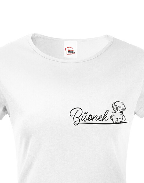 Dámské tričko Bišonek 2