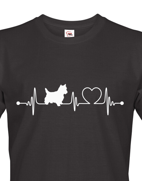 Pánské tričko Bišonek tep