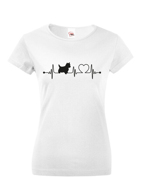Dámské tričko Bišonek tep